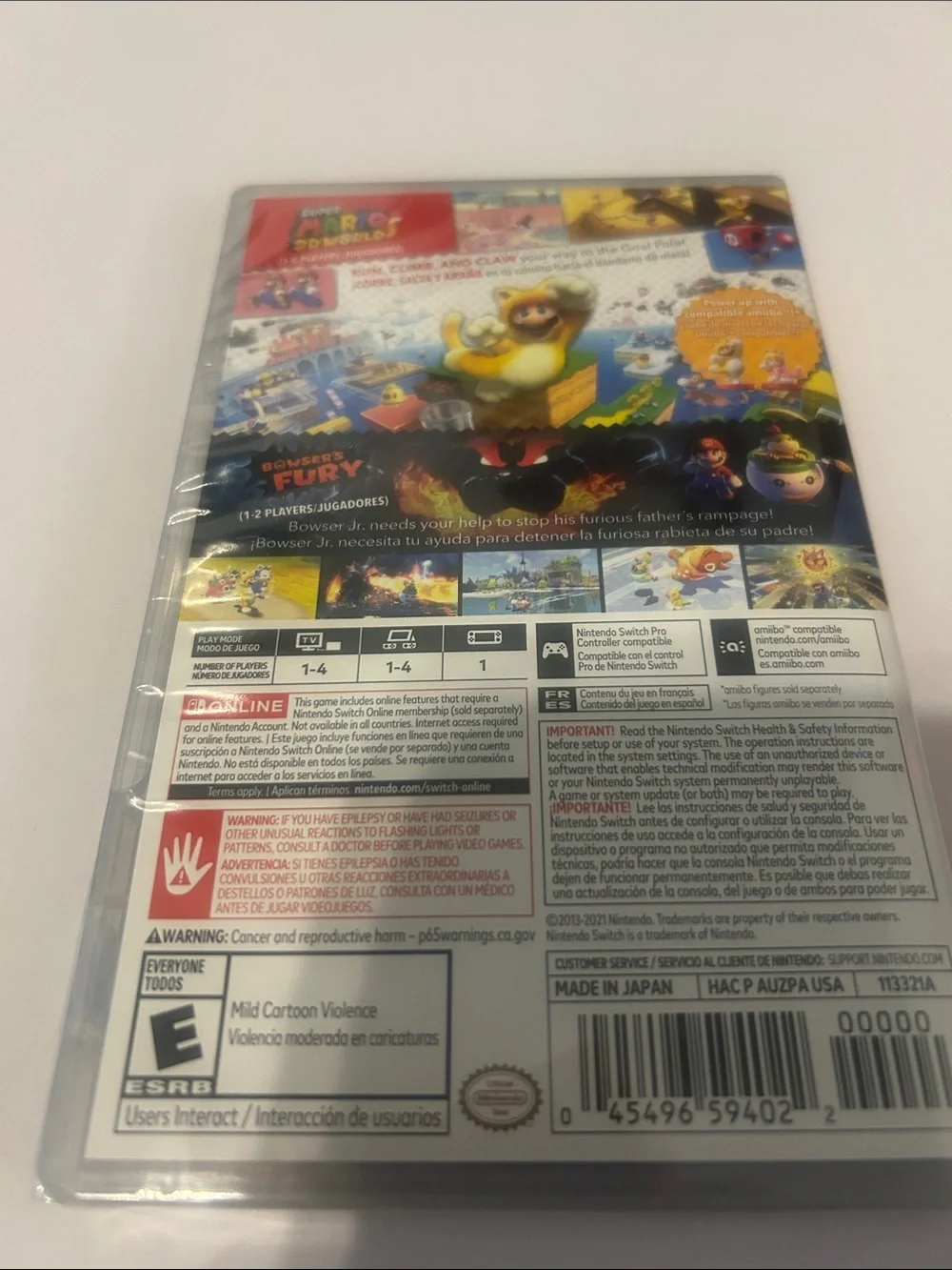 Nintendo official switch